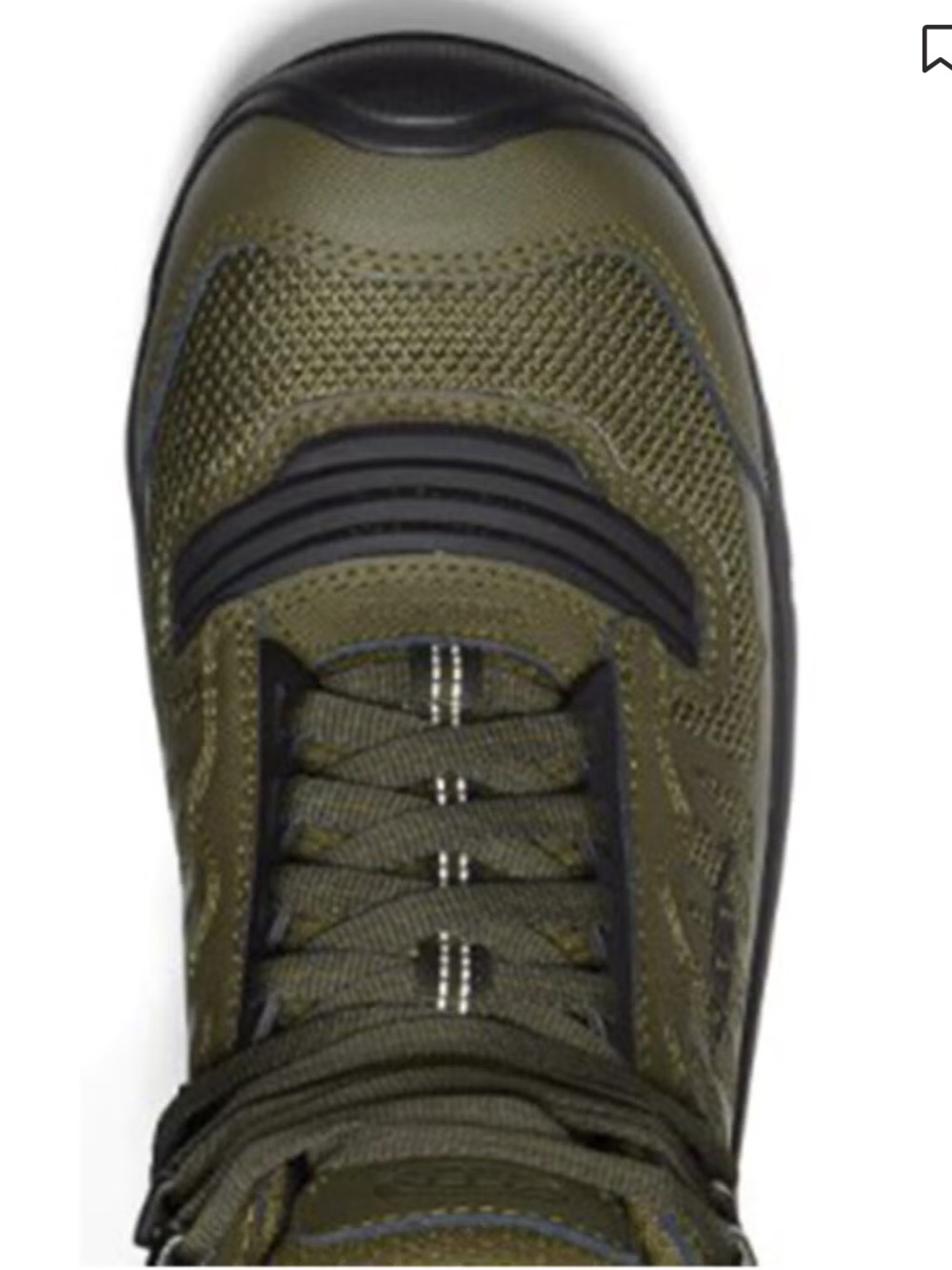 Keen Olive Green Tactical Mid-Top Work Boot - Picture 4 of 8